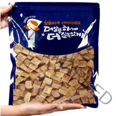 수제명가 대용량수제져키-8종 수제간식, 황태큐브500g, 1개