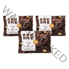 잇츠나인 프로틴 카카오 다크초콜릿, 3봉지(18개입)