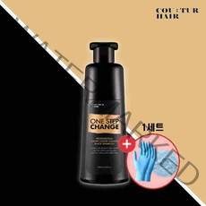 [홈쇼핑] 조혜련꾸띄르블랙샴푸 180ml 새치염색샴푸 단백질샴푸 연예인샴푸 새치커버, 꾸띄르블랙샴푸1개+장갑/캡(1세트)