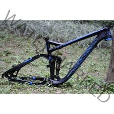 픽시 프레임 셋 포크 샥 윈드시어 크로몰리 그래블 풀샥 카본 로드 자전거 WINBO 풀, 블루 프레임