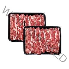 [웰던푸드] 호주산 LA갈비 1kg x 2팩, 단일품목