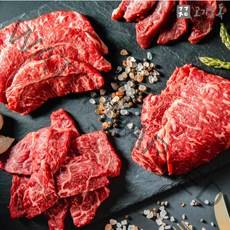 고기중독 캠핑 소고기세트 1kg 진갈비살/부채살/살치살/우삼겹/치마살 200g 씩 1kg