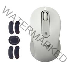 로지텍 M650 시그니처 무소음 무선 마우스 중형 + 마우스 피트, 오프화이트