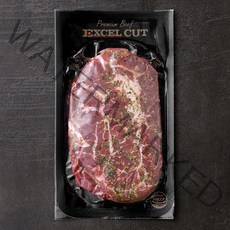 EXCELCUT 미국산 부채 시즈닝 스테이크 (냉장), 400g, 1개