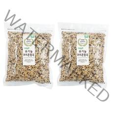 푸른들판 유기농 귀리 혼합곡, 1kg, 2개
