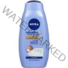 니베아 NIVEA 너리싱 시어 버터 케어 바디 워시 591mL 영양 세럼 아몬드