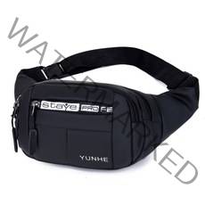 방수 남자 허리 가방 화니 팩 패션 가슴 팩 야외 스포츠 Crossbody 가방 캐주얼 여행 남성 벨트 가방 엉덩이 허리 팩 슬링백