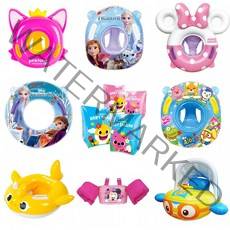 핑크퐁 아기상어 쿠션 보행기튜브, free