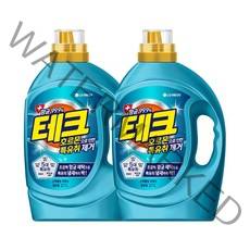 테크 호르몬 특유취제거 액체세제 일반 2.7L, 2개