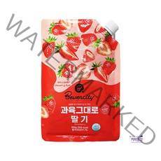 세미 베버시티 과육그대로 딸기 500g 딸기청 베이스 (냉장)