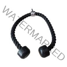 트라이셉 랫풀다운 맥그립 로프바, 블랙