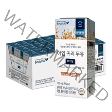 바디랩 아임 귀리 두유 무가당, 48개, 190ml
