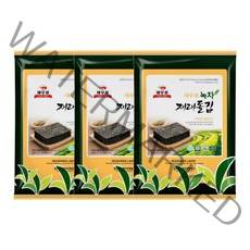 새우표 완도 녹차재래 돌김전장 30g x 3봉, 없음