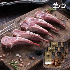 양심선언 프렌치랙 200g x 3팩 (600g) / 양갈비 양고기 소스증정 캠핑, 단품