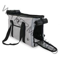 딩동펫 반려동물 솔리드 이동가방, 그레이