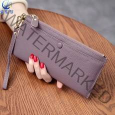 셀럽당 지갑 여 롱 멀티 심플 지퍼 클러치 핸드폰 머니클립