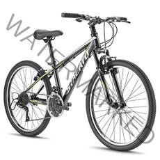 2022 스타카토 스타우트24 인치 MTB 어린이 초등학생자전거, 블랙민트