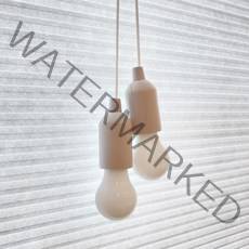 편리한 감성캠핑 똑딱전구 무드등 아이방 취침등 당기는전구, 전구색(노란불빛)