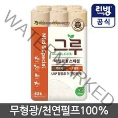 그루 마일드&스페셜 화장지, 30개입, 1개