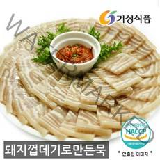 거성식품 돼지껍데기로 만든 묵 돼지껍데기 편육, 450g, 1
