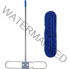 월드크린 극세사 리스킹 걸레 105cm + 판 + 스텐 자루 세트, 1세트