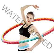 헬스자석 자석 후프 훌라후프 다이어트 유산소운동, 2.1kg