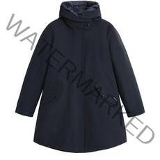 WOOLRICH 3 in 1 카키 컬러 롱 파카
