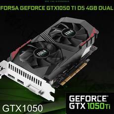지포스 GTX1050 Ti D5 4GB DUAL