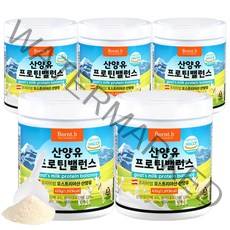 본트비 산양유 프로틴 밸런스, 420g, 5통