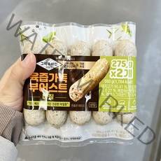 삼립 그릭슈바인 육즙가득 부어스트바질 275g x 2 x 1개, 종이박스포장