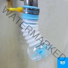 드림로켓 각도조절 자바라 절수기 수도꼭지 연결 커넥터 연장 탭 어댑터 세면대 워터탭 싱크대 수전 슬림 일반 헤드 연결 부품