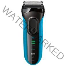 BRAUN 시리즈3 전기면도기, 3040S, 블루