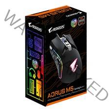 기가바이트 AORUS M5 RGB Fusion 게이밍 마우스 GM-AORUS M5, 무광블랙
