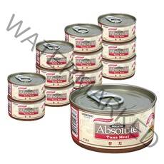 앱솔루트홀리스틱 고양이 캔 간식 80g, 참치, 12개