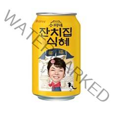 롯데칠성음료 잔치집식혜, 340ml, 1개