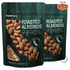 머거본 [본사직영] 구운아몬드 1kg 2봉