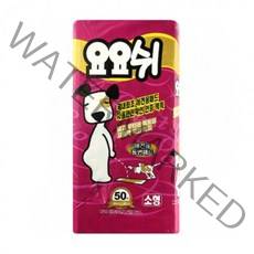 50P 플로랄향 살균 소형 배변 패드 빠른흡수 동물공감 똥오줌가리기
