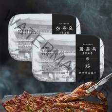 [기미상궁] 화춘옥 수원 양념LA갈비 2팩구성(400g 2팩) 엘에이 소갈비살 미국산 엘에이갈비 수원갈비 원조 la갈비 양념갈비, 단품