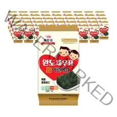 새우표 완도 저염 어린이김 4g x 45봉, 없음