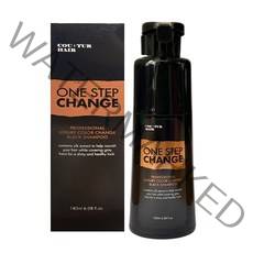 꾸띄르헤어 프로페셔널 럭셔리 컬러 체인지 블랙염색샴푸 원스텝 꾸띠르 180ml 기능성샴푸, 1개