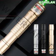 KORELAN 레이저빔 강한 빛 장거리 3가지 색상 옵션, 은빛