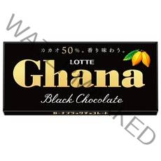 Lotte Ghana Black 롯데 가나 블랙 초콜릿 50g 10개
