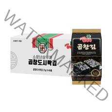 소문난삼부자 곱창도시락김 5gX40봉