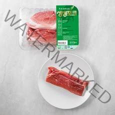 생생포크 한돈 무항생제 인증 앞다리살 수육용 (냉장), 500g, 1팩