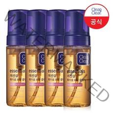 클린앤클리어 에센셜 훼이셜 포밍 클렌저, 150ml, 4개