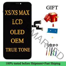 [해외] iPhone Xs Max 디스플레이 LCD용 Truetone 교체 프리미엄 품질 화면이 있는 iPhone Xs Max Lcd 터치 스크린용 6.5인치 OLED, Xs 최대 LCD