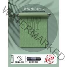 요가매트 가정용 미끄럼 방지 요가매트 두껍게 넓게 긴 여자 줄넘기 댄스 헬스매트, 9mm (초보자) 옵션5