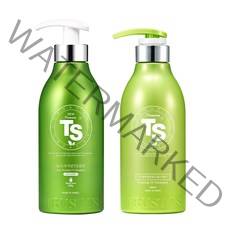 TS 뉴 프리미엄 샴푸 500g + 프리미엄 트리트먼트 500ml 세트, 1세트