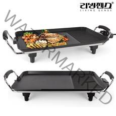 리빙센스 바베큐 와이드 전기그릴 전기후라이팬 40cm LSG-2440G