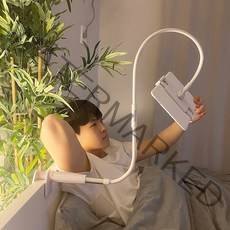 지바 핸드폰 거치대 태블릿 휴대폰 스마트폰 침대 책상 자바라 코브라 흔들림없는 거치대, 1개, 골드(120cm)